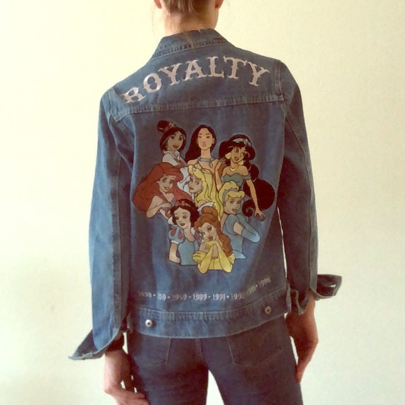 disney princess denim jacket